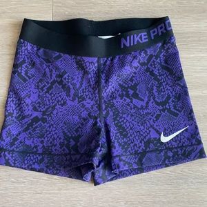 Purple Nike Pros